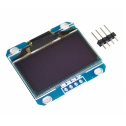 จอ OLED 128X64 0.96 inch I2C สีน้ำเงิน